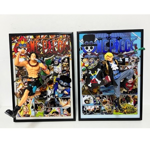 21*30CM un pezzo Luffy Sabo asso Anime <span class=keywords><strong>Figure</strong></span> Art Poster di arte murale Poster retrò Poster decorativi per la casa - Product Image 4