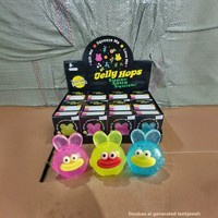 Jouets anti-stress en forme de tête de lapin, d'intestins de porc et de saucisses grillées, avec un design réaliste et rebondissant pour la décompression