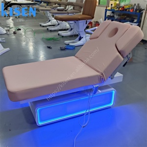 Kisen Professional <b>Electric</b> Beauty Bed Lash Tatto <b>Table</b>, 3 Motors, Modern Design for Salon and Spa Treatments - Product Image 5