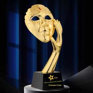 Trofeo in Metallo a Forma di <span class=keywords><strong>Angelo</strong></span> Femminile per Artisti del Trucco e del Tatuaggio, Regalo Creativo Personalizzato di Alta Gamma in Cristallo - Product Image 6