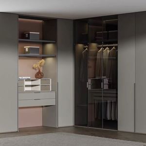 Armoire en bois au design contemporain de luxe pour chambre à coucher de haute qualité avec un maximum de rangement et de durabilité - Product Image 3