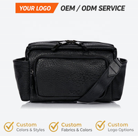Sacs de poussette double usage ODM OEM, sac de rangement personnalisé pour poussette, sac à couches à accès rapide pour poussette, pour les activités de plein air du bébé