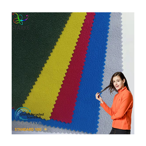 Anti-Pill <span class=keywords><strong>100</strong></span> <span class=keywords><strong>Polyester</strong></span> Single Side Brushed In Polar Fleece Vải Cho Hàng May Mặc - Product Image 1