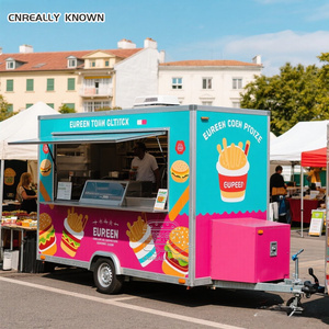 Remolques Móviles Personalizables y Duraderos de Bajo Precio OEM, Ideales para Venta de Comida Callejera y Servicios de Catering - Product Image 2