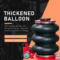 Cric à ciseaux Everforce 3T Airbag Capacité 50T Plancher et levage pour ascenseurs et outils de voiture