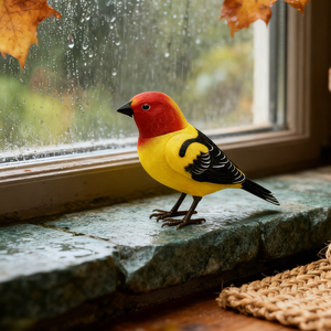 Jouet d'oiseau à induction activé par la voix, cage à oiseaux, oiseau parlant, gazouillant, flottant, perroquet, jouets pour bébé, tout-petit, enfants - Product Image 1