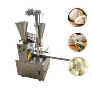 Mesin pembuat Momo roti kukus Manual otomatis Baozi Bao untuk bisnis kecil boneka roti Bakpao Maamoul Siopao Pau