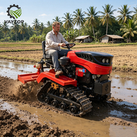 Motoculteur rotatif OEM avec une efficacité de travail de 2-3 Mu/h pour les tâches de préparation du sol agricole dans les champs de pommes de terre et de fraises
