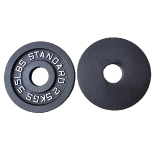 Pelat Beban Besi untuk Latihan Kebugaran, Grosir Pelat Beban Besi Cor 20kg yang Tahan Lama untuk Angkat Berat dan Latihan Powerlifting di Gym - Product Image 3