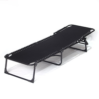 Chaise longue pliante moderne en aluminium pour l'extérieur, zéro gravité, inclinable, 4 plis, résistante aux UV, portable, pour hôtel et plage
