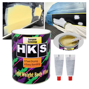 Nhà Máy Bán buôn chất lượng tốt Polyester Putty chất làm cứng xe Poly Putty carpoly sơn màu vàng và trắng xe Putty - Product Image 1