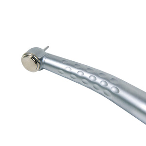 Turbina Dental de Alta Velocidad AppleDental con LED Sin Sombra, Conexión Rápida de 2/4 Orificios, Acero Inoxidable, Plateado/Dorado, CE - Product Image 6