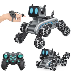 Xinfei mainan radio kontrol stunt mobil suara lampu <span class=keywords><strong>smart</strong></span> dog <span class=keywords><strong>AI</strong></span> cerdas rc <span class=keywords><strong>Robot</strong></span> untuk anak-anak dan usia - Product Image 1