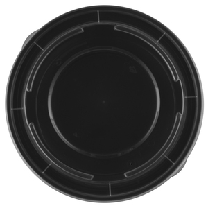 Tiya alimentaire à emporter emballage jetable Fast Food conteneur noir jetable Restaurant PP en plastique rond micro-ondable conteneur - Product Image 4