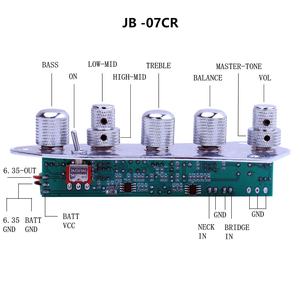 Placa de Control Precableada para Bajo Eléctrico con Pastillas Activas y Arnés de Cableado para <span class=keywords><strong>Jazz</strong></span> <span class=keywords><strong>Bass</strong></span> - Product Image 2