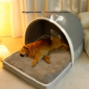 Umweltfreundliches Oxford-Hundebett im Winterzelt-Stil für Golden Retriever und <span class=keywords><strong>Labrador</strong></span> - Product Image 1