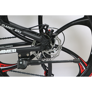 Bicicleta de Montaña Plegable para Adultos Unisex, con Cuadro de Aluminio de 26 Pulgadas, 21 Velocidades, Frenos de Disco y Ruedas Integradas, Gran Venta - Product Image 4