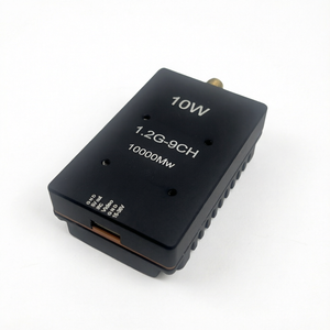 คิมป็อก 1.2Ghz 10W อลูมิเนียม FPV VTX 30-40 กม. เครื่องส่งสัญญาณวิดีโอสำหรับรถบังคับวิทยุ พร้อม IRC-Tramp 1.2G ตัวรับส่งสัญญาณอนาล็อกระยะไกล - Product Image 1