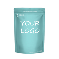 Pochette refermable personnalisée avec impression et logo, en PE, pour emballage alimentaire (chewing-gum et aliments pour animaux)
