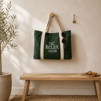 Sac fourre-tout en toile grand format durable avec logo personnalisé, poignée en sangle renforcée, sac de courses publicitaire réutilisable