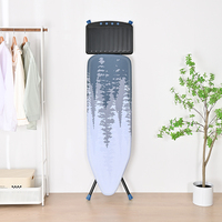 Planche à Repasser Pliante Européenne de Grande Taille avec Repose-Fer au Design Élégant et Housse 100% Coton