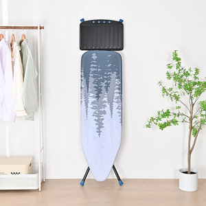 Bàn ủi gấp kiểu dáng thời trang, kích thước lớn, chất liệu sắt, kiểu dáng châu Âu, kèm áo phủ 100% cotton. - Product Image 5