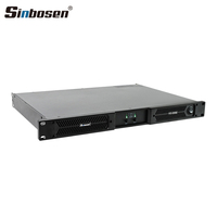 Amplificateur numérique K2-2000 à double canal, classe D, haute puissance, 4 ohms, métal, 1U, 2000W pour les performances sur scène