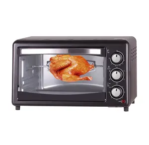 19L Manufacturers Supply Professional Electric Oven Kitchen Multi Function Rotisserie Pizza Oven Toaster Oven