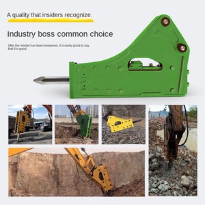 Marteau hydraulique modifié pour excavatrice YSLANDSCAPE, pour le concassage et le battage de pieux, avec un poids de travail de 10 000 kg - Product Image 4