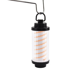 Lanterne de camping LED rechargeable à intensité variable par toucher, 145x55mm, lumière extérieure pour utilisation suspendue dans une tente - Product Image 5