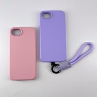 Vente en gros Tendance Soft Liquid Silicone Phone Covers pour iPhone 16 E Personnalisable Plusieurs Couleurs