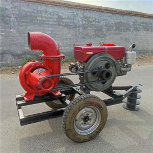 Bomba de Diésel de Alto Flujo Eficiente de 6 Pulgadas, Alta Presión, Motor 100% de Cobre, Marca Tengka, para Riego y Operaciones Mineras en África - Product Image 2