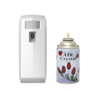 Wisekleen 270 ml Dispositif de désinfection automatique des pièces Distributeur automatique de désodorisant Distributeur automatique d'aérosol Lcd