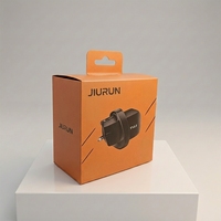 Boîte de chargeur de téléphone portable conçue sur mesure en gros Type de dossier de doublure en éponge en relief pour l'emballage de la station de charge