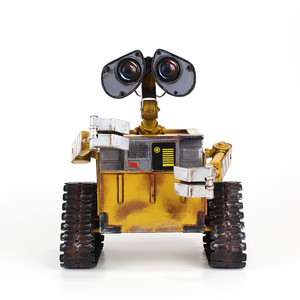 창의적인 수제 철제 빈티지 모델 로봇 <span class=keywords><strong>WALL-E</strong></span> 장난감 공예품 방 홈 장식품 판매 - Product Image 1