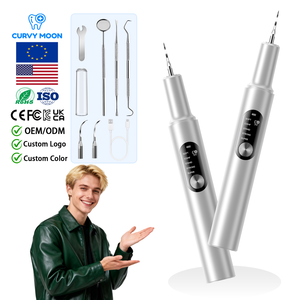 Kit de nettoyage dentaire à ultrasons, blanchiment des dents, détartreur dentaire, soins bucco-dentaires, vibration sonique, éliminateur de plaque pour la <span class=keywords><strong>mauvaise</strong></span> haleine - Product Image 1