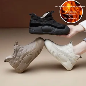 Ingrosso 2025 inverno Hui <span class=keywords><strong>Morna</strong></span> G15 maglia traspirante superiore alla caviglia & stivaletti da neve scarpe da donna Casual antiscivolo ispessite scarpe calde - Product Image 5