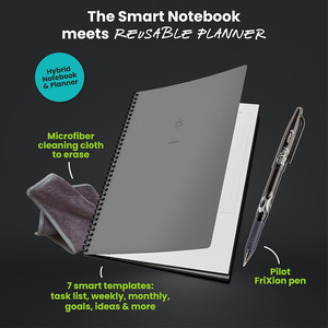 Cuaderno Planificador con Encuadernación en Espiral, Diseño de Cubierta Impermeable, Utiliza Papel Ecológico Reutilizable - Product Image 3