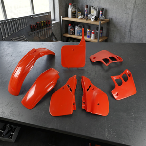 XFUN per CR250/CR90 1988-1989 Kit Plastica Arancione Accessori Moto Italia HOKIT092121-4705 - Product Image 3