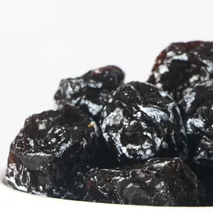 Vente en gros 120g variété de saveurs collations aux fruits secs production artisanale traditionnelle conserves de prunes noires et collations aux prunes