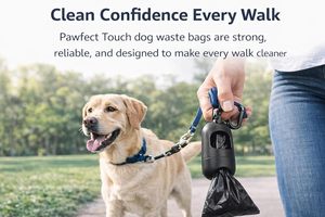 Sacs à déjections canines durables, anti-fuites, extra épais, écologiques, non parfumés, rouleaux de recharges pour sacs à crottes de chien, adaptés à toutes les tailles de chiens - Product Image 3