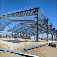 Edificio Industrial con Estructura de Acero Aislada y Resistente a la Humedad, Taller Metálico Prefabricado para Producción Química