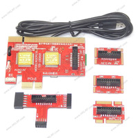 Tarjeta de Diagnóstico PCI-E DEBUG/LPC/DDR3/DDR4 MiniPCI-E, Tarjeta de Prueba de Depuración Tipo B KQCPET6-V8 para PC y Portátiles