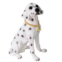 Haut-parleur sans fil, microphone filaire, caisson de basses, lecteur audio multifonctionnel de type carte pour chien dalmatien