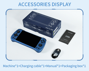 يو بودي وحدة تحكم ألعاب محمولة باليد كيدي بوصة kidbox * X55 IPS شاشة r3566 مشغل ألعاب محمول باليد Consola HD دعم التلفزيون - Product Image 5