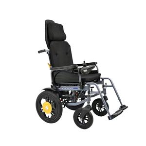 24V/250W * 2pcs Fauteuil roulant électrique léger motorisé pliable <span class=keywords><strong>Walker</strong></span> en acier avec dossier haut - Product Image 5