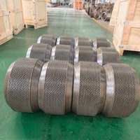 Nouveaux assemblages de rouleaux PM30 à durée de vie prolongée, conception ondulée/alvéolée, acier allié HRC 55-60 pour granulés de biomasse
