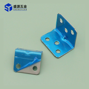 Shengyuan Stainless Steel Angle Brackets 90 Degree L Shape Furniture Cabinet Connectors Thickened Durable Metal Support - Product Image 2