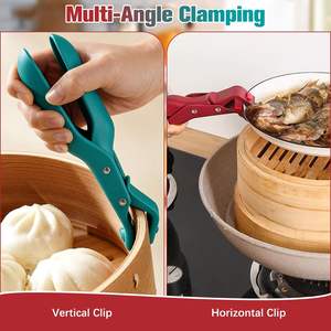 Pince à platine chauffante améliorée en gros, multi-usage, anti-brûlure, pour bols et plats, pince anti-brûlure - Product Image 6