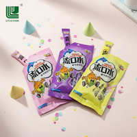 Fabricants de confiseries chinoises en gros certifiés ISO9001/Halal, bonbons gélifiés au yaourt aux saveurs fruitées, lait sure, boîte personnalisée en vrac